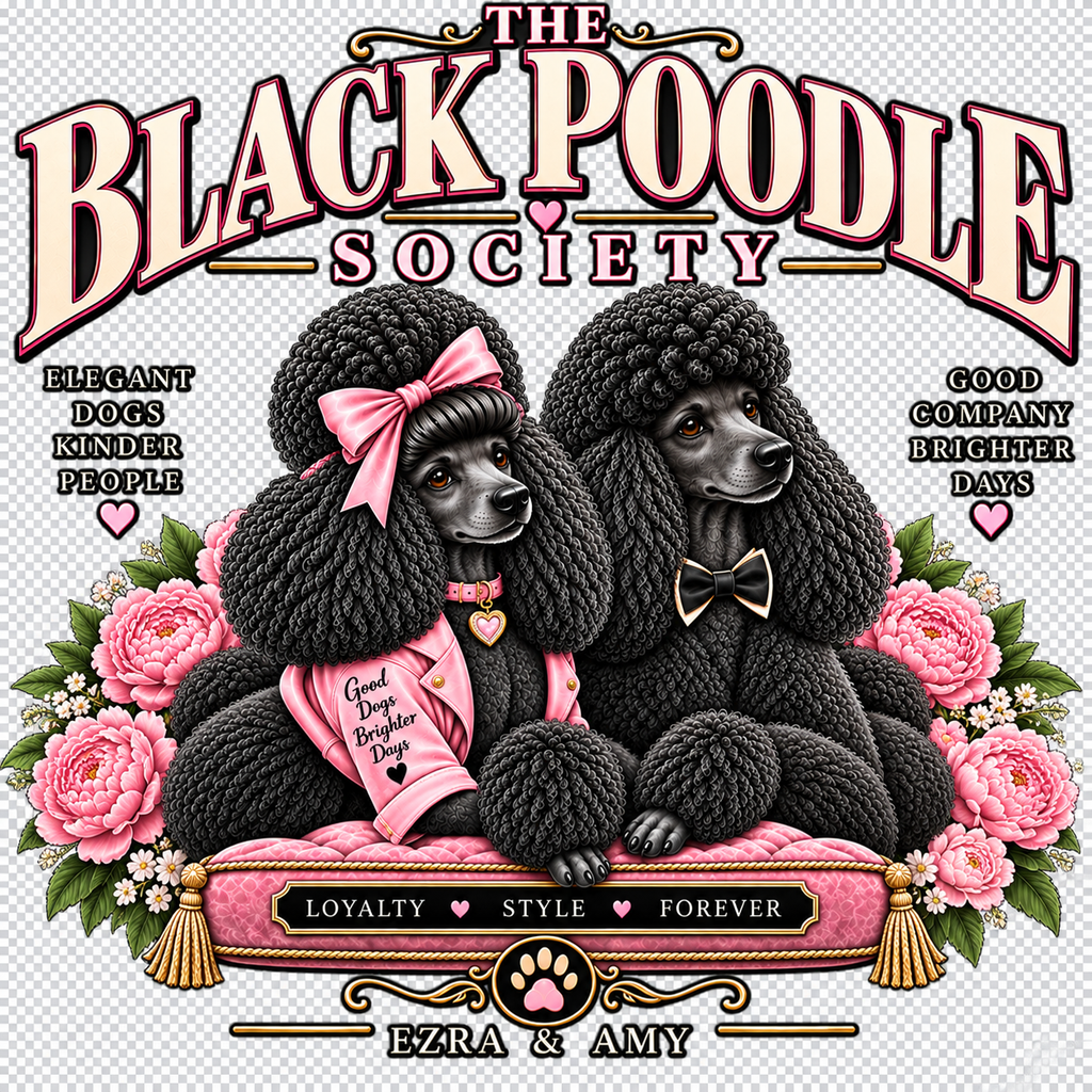Black Is Always In Style Tee | Poodle Lover Gift